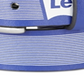 Cinto reversível Levi's Big Boy's com logotipo listrado azul tamanho extragrande