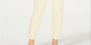 Calça jeans skinny feminina Charter Club Bristol Tummy Control, bege, tamanho 16