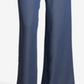 Calça feminina John Paul Richard, perna larga, azul, tamanho pequeno