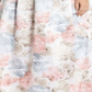 Vestido feminino moderno com estampa floral, 2 peças, laranja, tamanho 20W, da Morgan &amp; Co