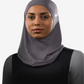 Nike Hijab Respirável com Cobertura Total para Mulheres, Cinza, Tamanho XS