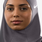 Nike Hijab Respirável com Cobertura Total para Mulheres, Cinza, Tamanho XS