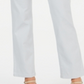 Jeans feminino estilo &amp; co com controle de barriga, perna reta, cinza, tamanho 10