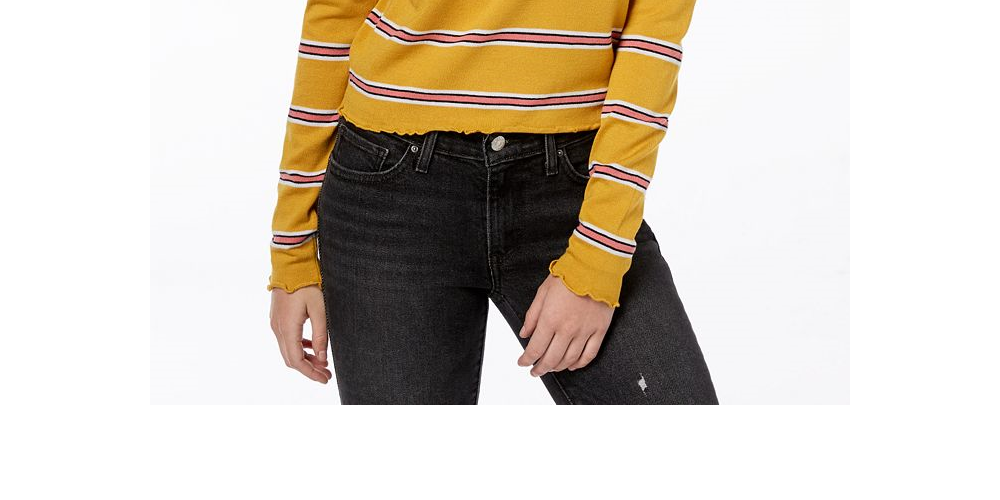 Pulôver Ultra Flirt Junior's Lettuce Edge Verde Tamanho G