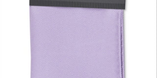 Lenço de bolso Alfani masculino em sarja de seda, roxo, tamanho regular