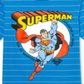 Camiseta listrada DC Comics Big Boy's Superman Filho de Krypton, tamanho médio, azul