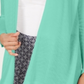 Suéter feminino Charter Club Geo Stitch Completer azul tamanho pequeno