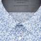 Camisa social Calvin Klein masculina extra slim fit com regulagem de temperatura, azul, tamanho 17,5 x 32-33