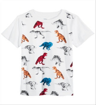 Epic Threads Toddler Boy's Dino T-Shirt White Size 2T