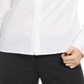 Blusa Calvin Klein Feminina Slim Fit Manga Longa Botões Branca Tamanho Médio