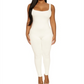 Macacão Naked Wardrobe the NW Branco Tamanho P