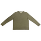 Suéter feminino estilo &amp; co, pulôver profundo, gola redonda, malha, verde, tamanho extrapequeno