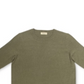 Suéter feminino estilo &amp; co, pulôver profundo, gola redonda, malha, verde, tamanho extrapequeno