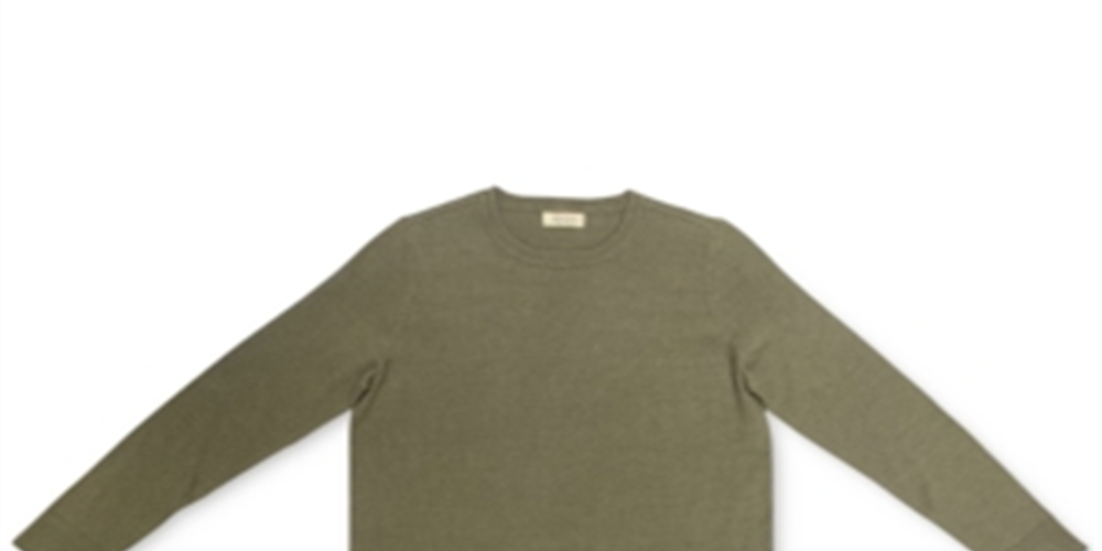 Suéter feminino estilo &amp; co, pulôver profundo, gola redonda, malha, verde, tamanho extrapequeno