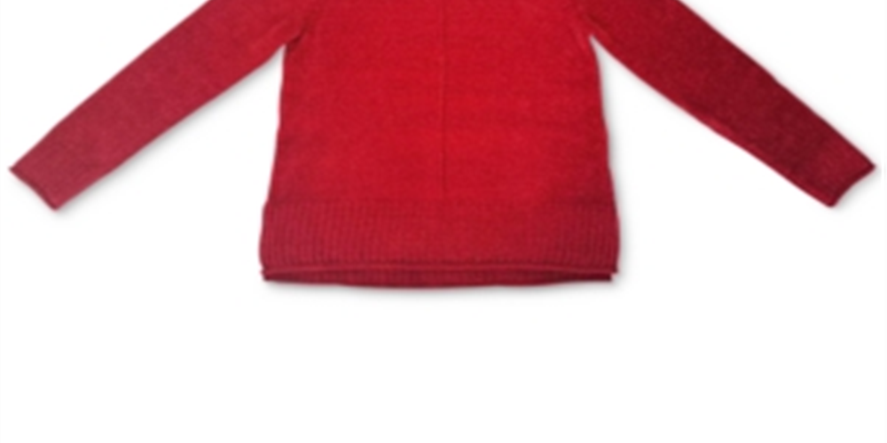 Suéter chenille feminino Style &amp; Co, vermelho, tamanho médio