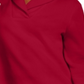 Moletom feminino Karen Scott com gola xale, vermelho, tamanho pequeno P