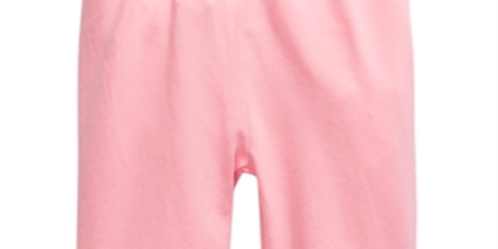 Leggings com laço xadrez para meninas First Impressions, rosa, tamanho 3-6 meses