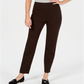 Calça feminina Charter Club Pull-on Ponte Knit marrom tamanho 20X4