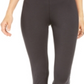 Leggings femininas com bainha cravejada Style &amp; Co, cinza, tamanho X-S