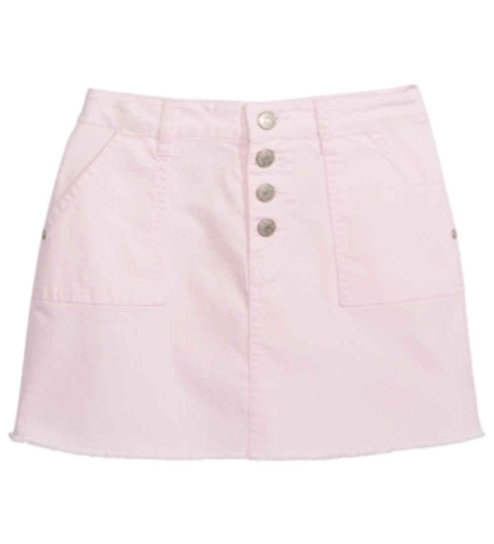 Saias jeans desfiadas para meninas grandes da Epic Threads, rosa, tamanho 12