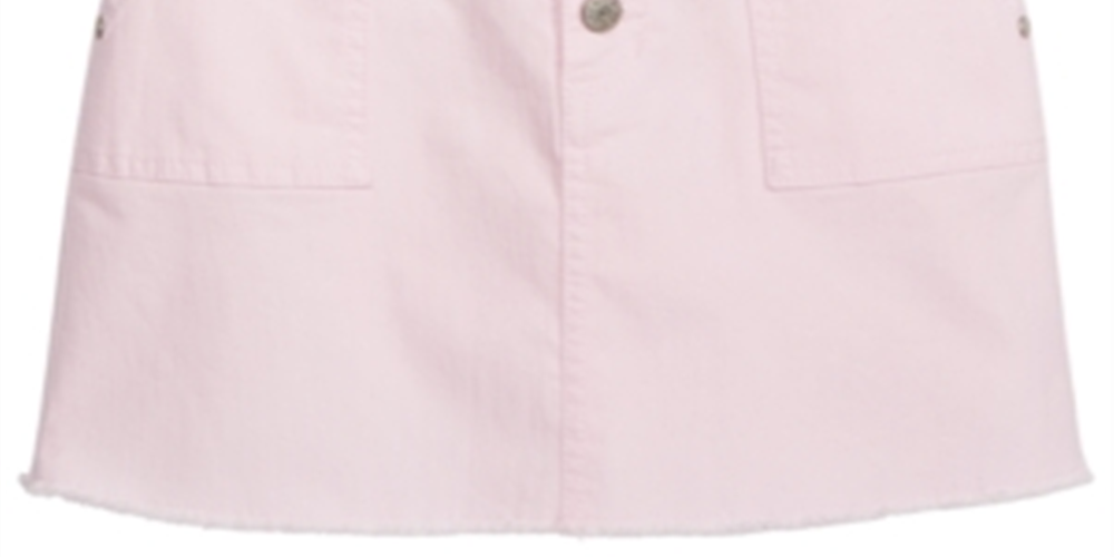 Saias jeans desfiadas para meninas grandes da Epic Threads, rosa, tamanho 12