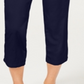 Calça capri feminina estilo &amp; co, azul, tamanho médio