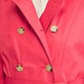 Ralph Lauren Trench Coat Feminino com Cinto Vermelho Tamanho Grande