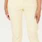 Calça jeans feminina Charter Club Tummy Control Bristol Capri, amarela, tamanho 16