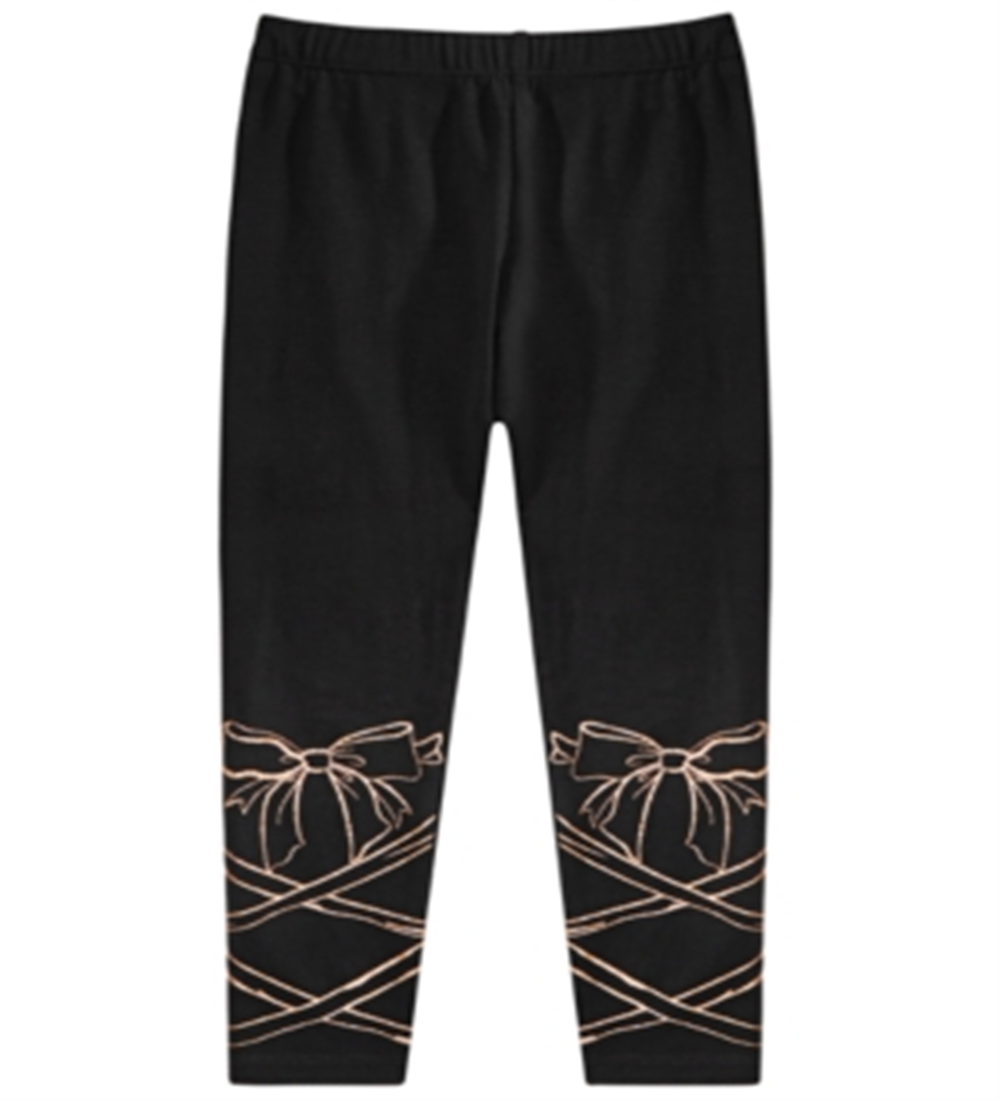 Leggings Epic Threads para meninas pequenas, várias cores, pretas, tamanho 4T