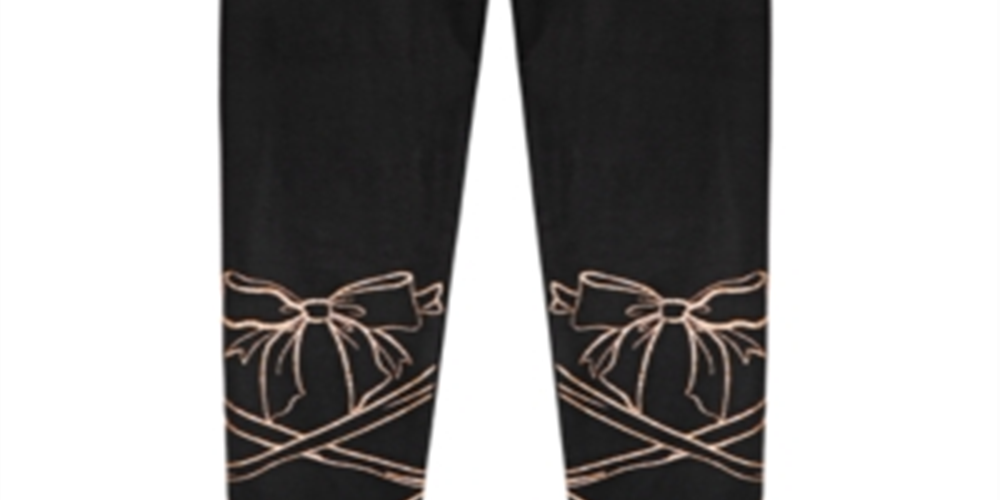 Leggings Epic Threads para meninas pequenas, várias cores, pretas, tamanho 4T