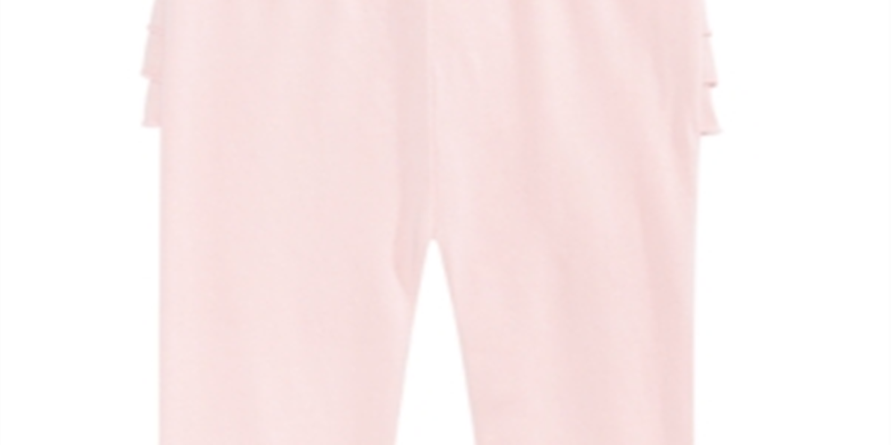 Leggings com babados para bebê menina First Impressions rosa tamanho 18 meses