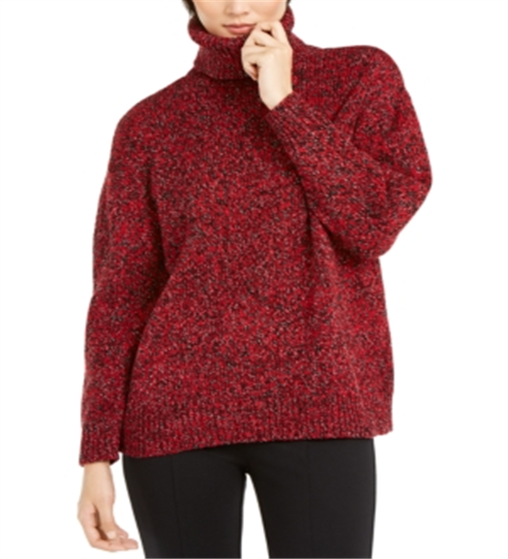 michael-kors-womens-knitted-long-sleeve-turtle-neck-sweater-red-size-small