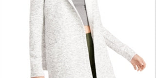 Ideology Women's Quilted Hooded Athletic Jacket White Size XX-Large