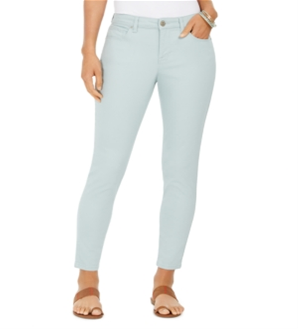 Jeans Curvy Fit Skinny Fashion Feminino Estilo &amp; Co Azul Tamanho 6