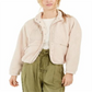 Jaqueta de lã Hit the Slopes feminina Free People, bege fulvo, tamanho grande