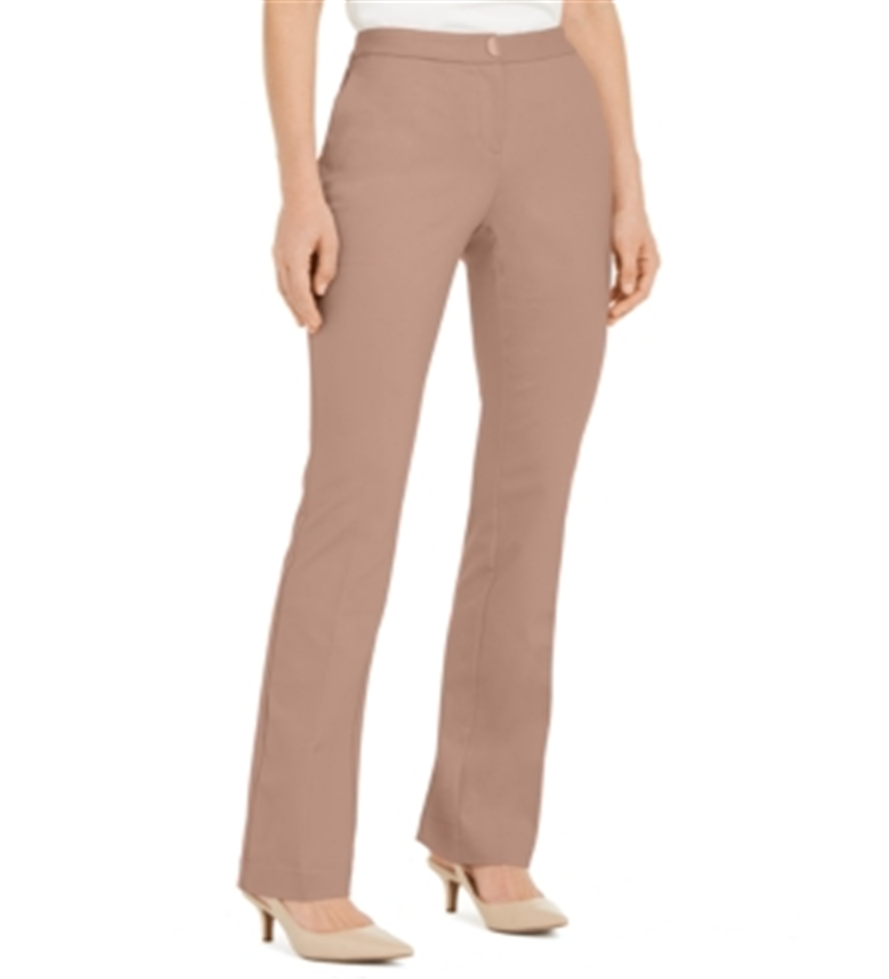 Calça Alfani Feminina Cintura Alta Rosa Tamanho 12 Petite