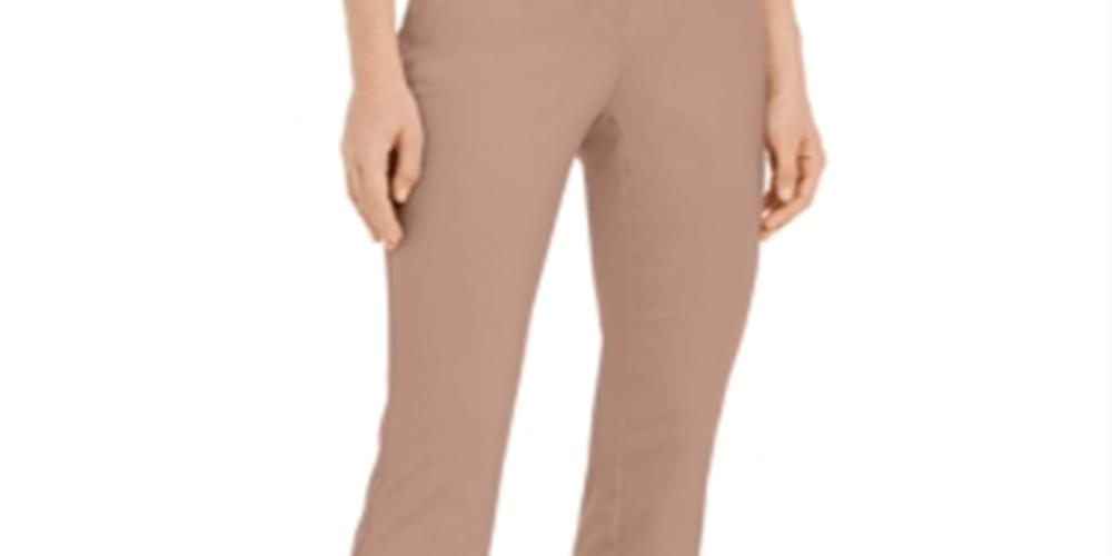 Calça Alfani Feminina Cintura Alta Rosa Tamanho 12 Petite