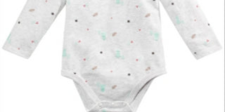 First Impressions Baby Boy's Tree Print Bodysuit Gray Size 3-6 Months