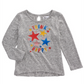Camiseta infantil infantil Epic Threads Happy Thoughts para meninas, cinza, tamanho 4T