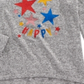 Camiseta infantil infantil Epic Threads Happy Thoughts para meninas, cinza, tamanho 4T