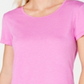 Camiseta casual feminina Ideology com costas abertas, rosa, tamanho M