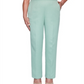 Calça feminina Alfred Dunner Lake Geneva Twill Verde Tamanho 18