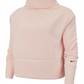Camiseta de treino Nike Dri-FIT Fleece feminina rosa tamanho G