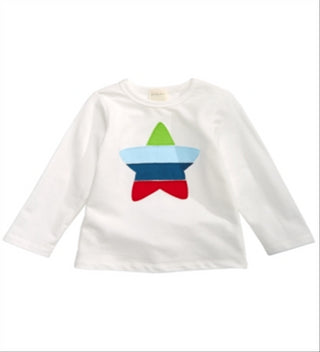 First Impressions Toddler Boy's Bold Star T-Shirt White Size 3T