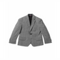 Tommy Hilfiger Big Boy's Stretch Windowpane Plaid Suit Jacket Preto Tamanho 10