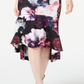 Vestido Calvin Klein Feminino Floral High Low - Roxo Tamanho 8