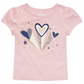 Camiseta infantil Epic Threads com corações para meninas, rosa, tamanho 2T