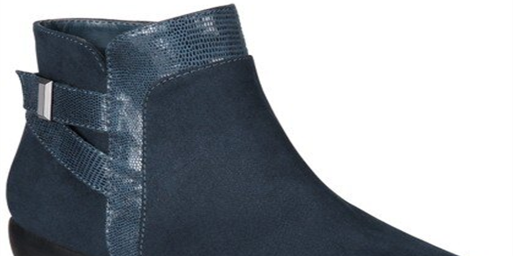 Karen Scott Vanni Ankle Booties Feminino Azul Tamanho 6