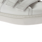 Tênis Kenneth Cole Kingvel de couro feminino, cano baixo, branco, tamanho 6,5 m