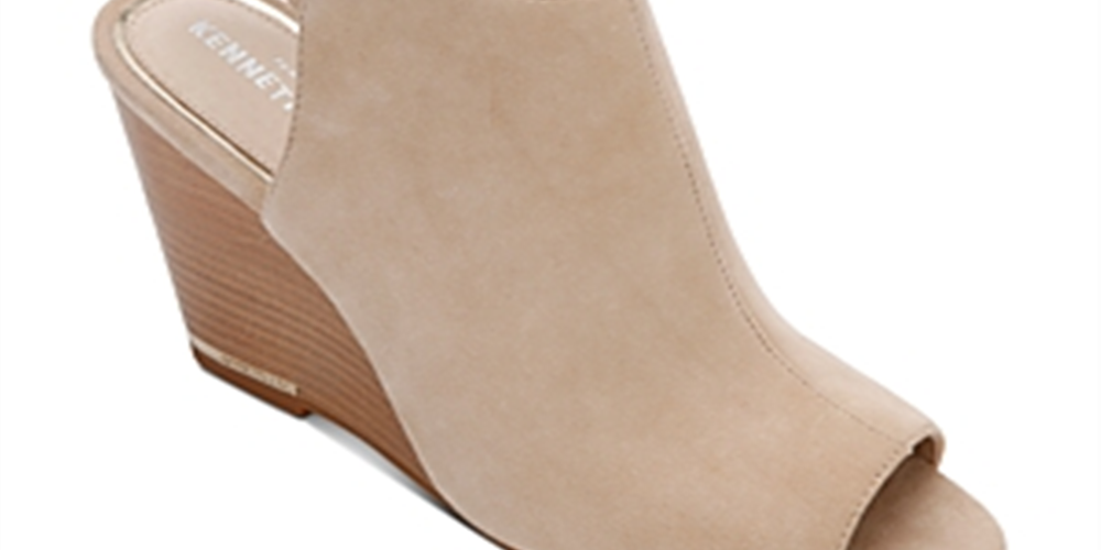 Kenneth Cole Salto Feminino Amêndoa Tamanho 9 M